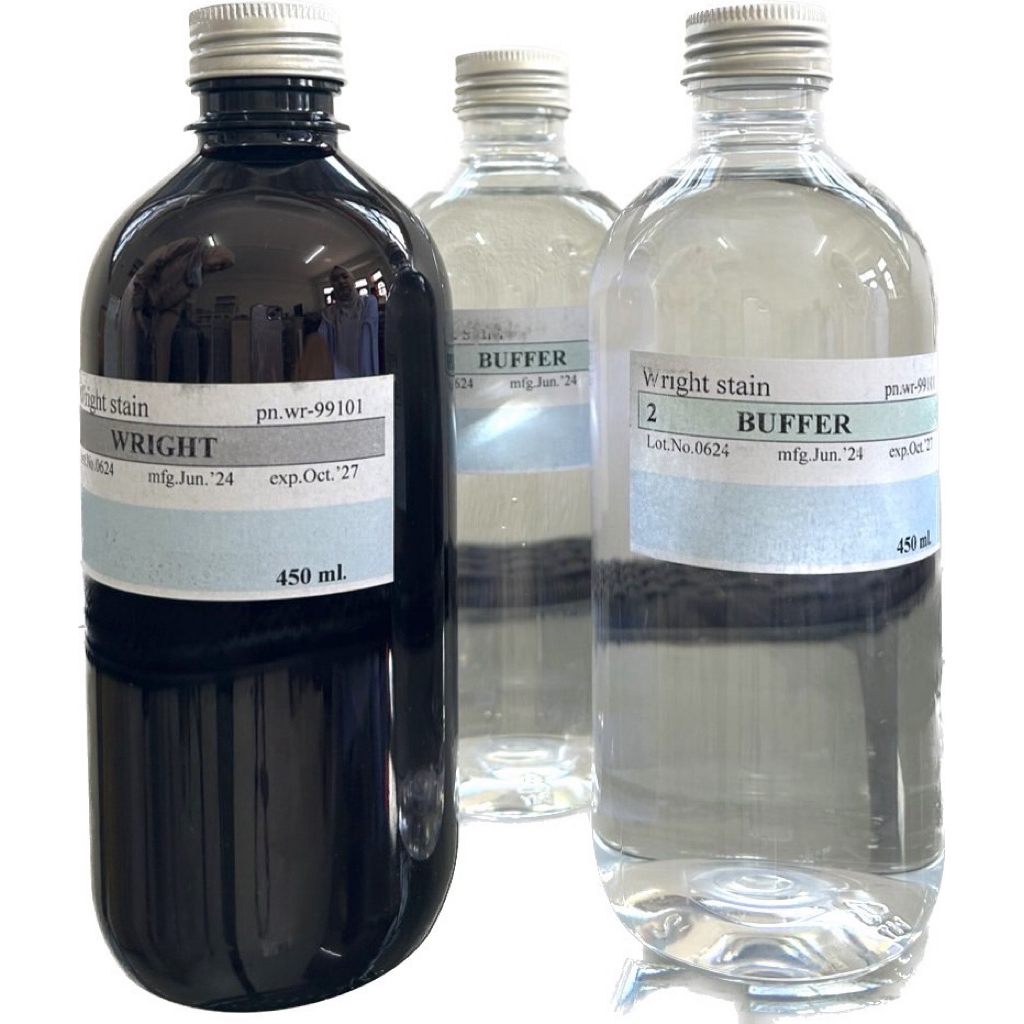 Wright Stain ขนาด  3x450 ml สีย้อม CBC