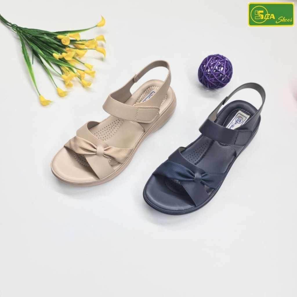 SEA Shoes(ซีชูส์) 9615-011 รองเท้า รัดส้น ที่ทั้งเบา สบาย เดินได้นานไม่เมื่อย