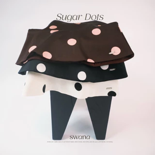 Swana.ss - Sugar dots tube top XS-2XL (แค่เสื้อ)🤍🖤 เสื้อเกาะอกลาย dot