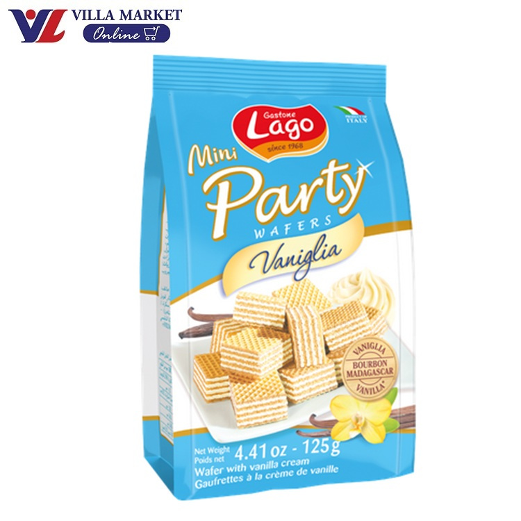 Lago Wafer With Vanilla Cream125g