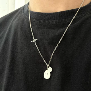 Cheewa Studio | silver925 | classic OT chain necklace สร้อยเงินแท้ตะขอ OT (*เฉพาะสร้อย ไม่รวมจี้)
