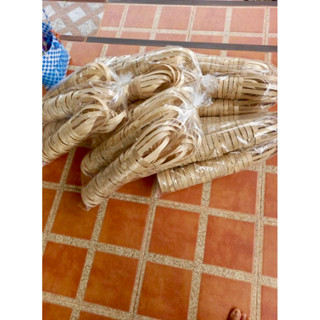 หูหิ้วแก้วไม้ไผ่ ขนาด 16-22ออนปัจจุ100ชิ้น/1ห่อ