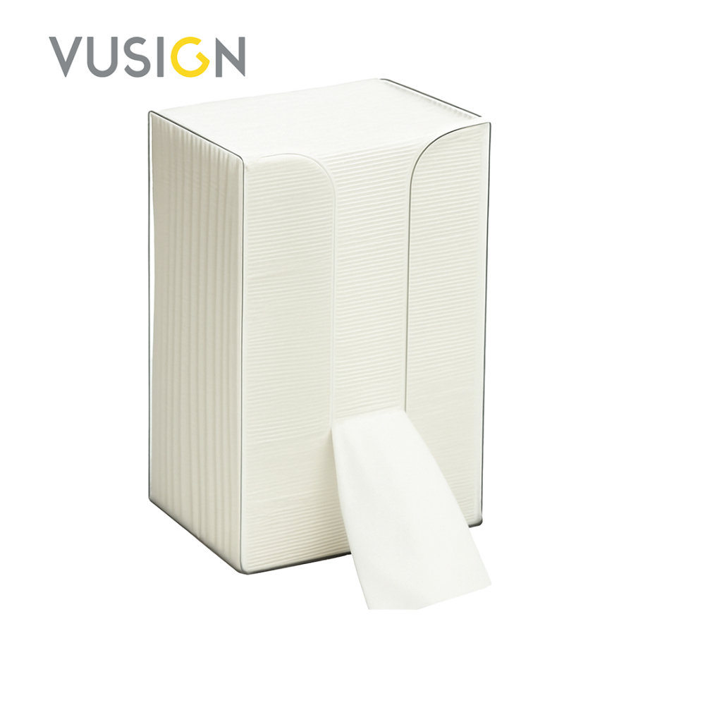 Vusign กล่องทิชชู่ กล่องทิชชู่ติดผนัง ไม่ต้องเจาะ กันน้ำและทนทาน อเนกประสงค์ ของใช้ในบ้าน Tissue box