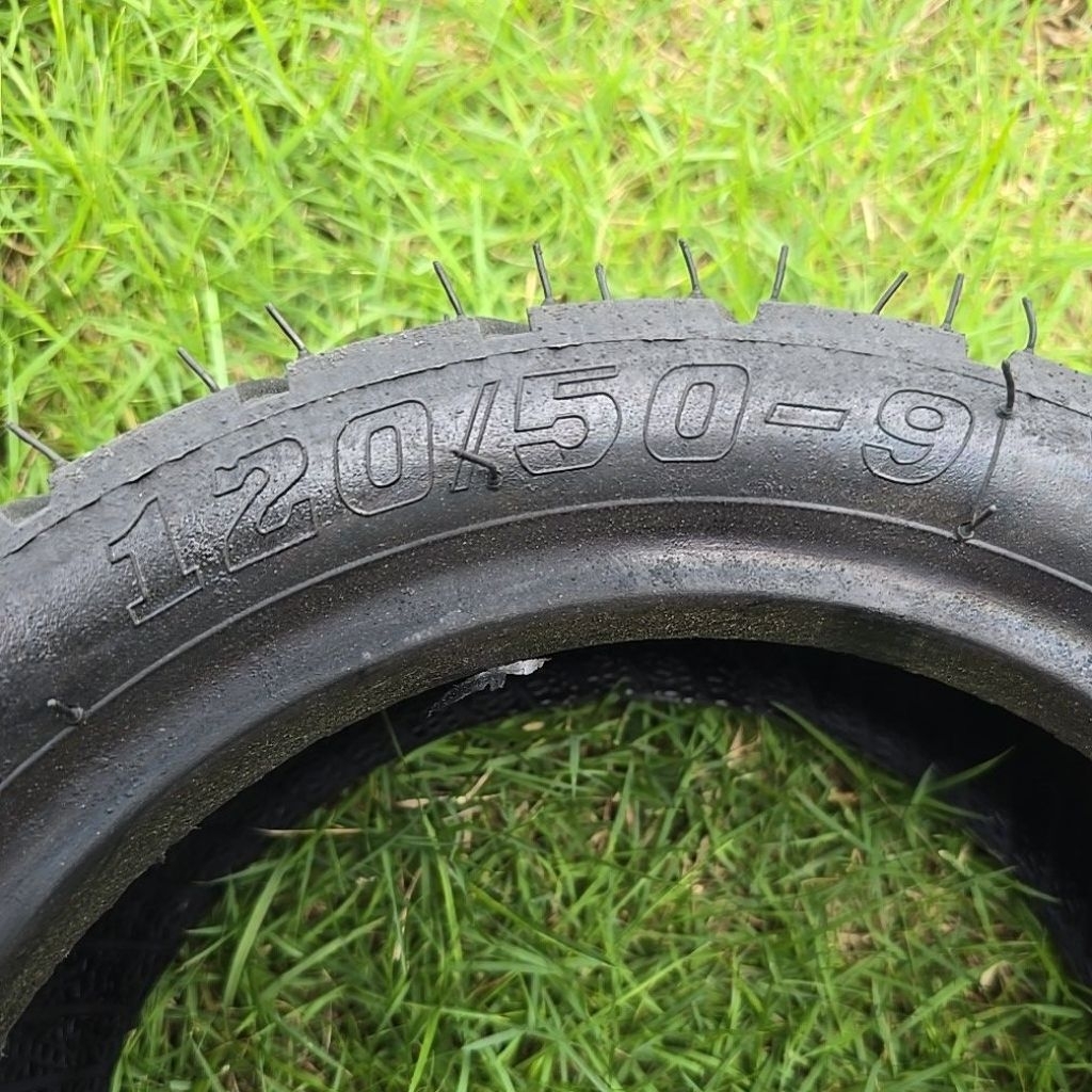 120/50-9 ยางสุญญากาศ รถยนต์ไฟฟ้า 59J TUBELESS