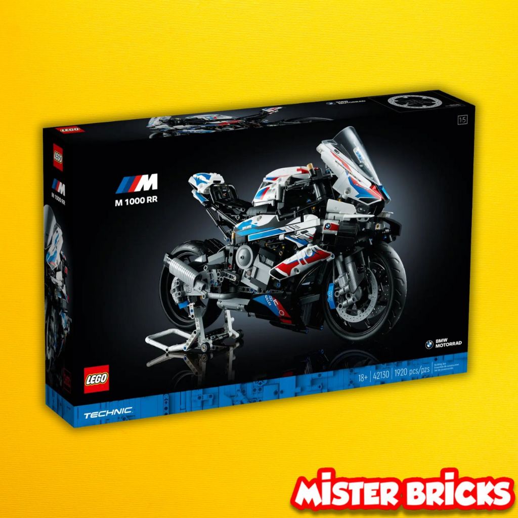 LEGO 42130 BMW M 1000 RR โมเดลบิ๊กไบค์ 1:5 | LEGO Technic ผู้ใหญ่ สเกลใหญ่พิเศษ 🏍️🇩🇪