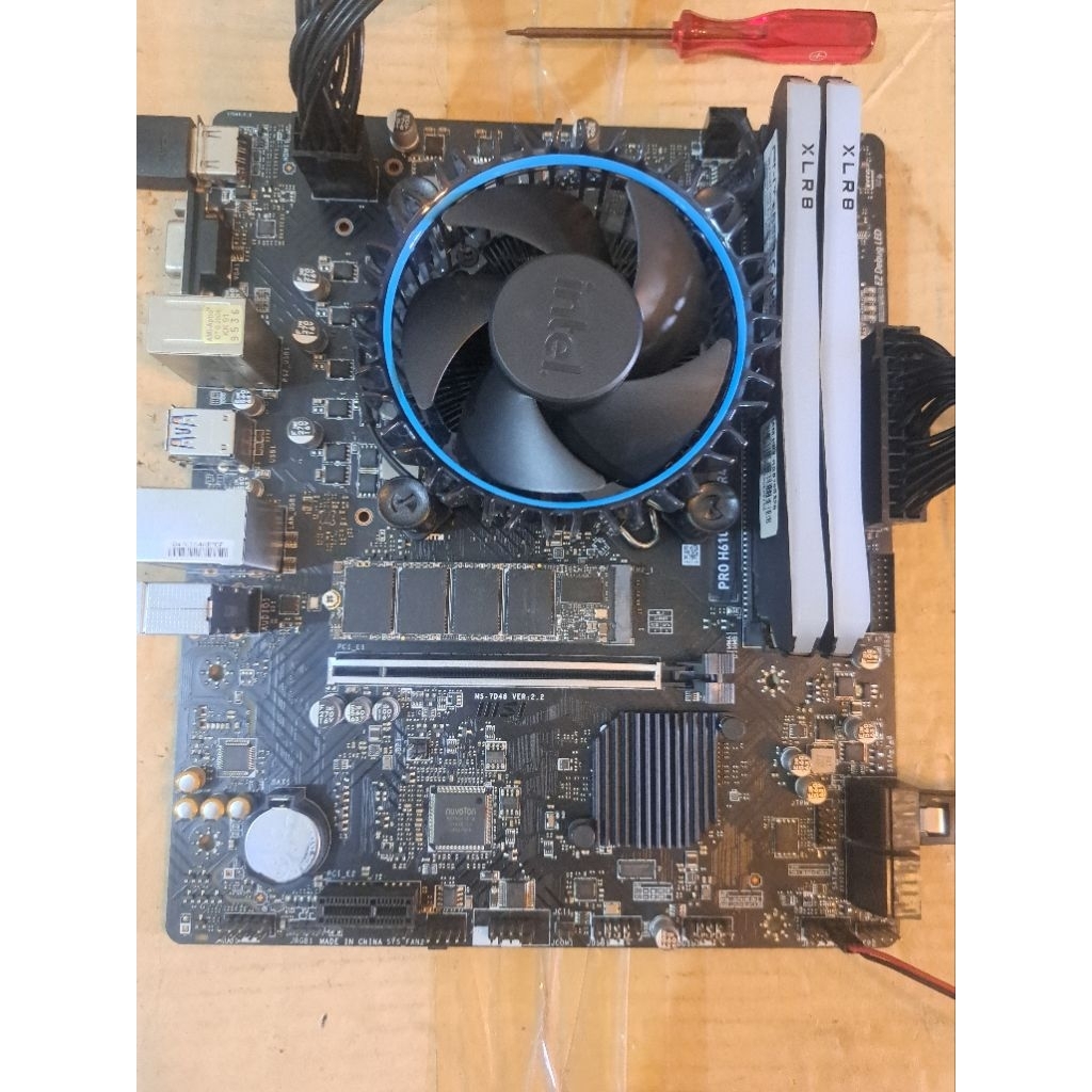 เมนบอร์ดMsi H610m-e ddr4มือสอง