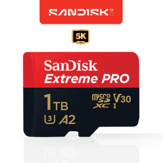 SanDisk Extreme Pro microSD 1TB Speed อ่าน 200MB/s เขียน 140MB/s (SDSQXCD-1T00-GN6MA) เมมโมรี่การ์ด