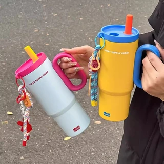 【ONDA】750ml มมลแก้วเก็บความเย็นสีมาการองจุขนาดใหญ่แก้วเก็บความเย็นี สแตนเลส 316 เเก็บร้อน-เย็นได้นาน