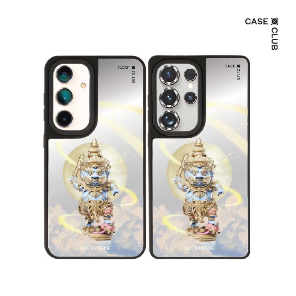 CaseClub เคส ซัมซุง เคส Samsung เคส กระจก ลาย LuckyDose Vessavana สำหรับ Galaxy S25 Ultra / S25 / S2