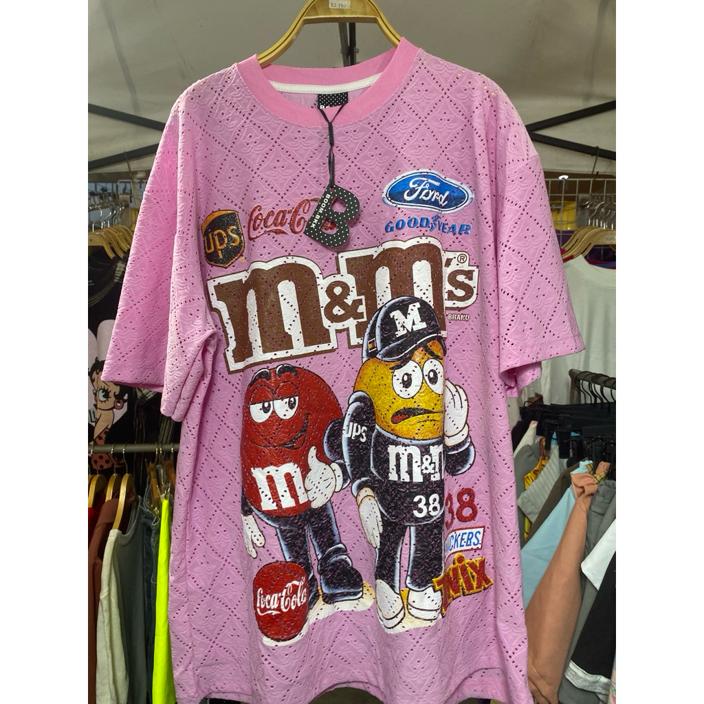เสื้อยืด เสื้อโอเวอร์ไซร์งาน CLUB COTTON BKK🌈🌈มือ1