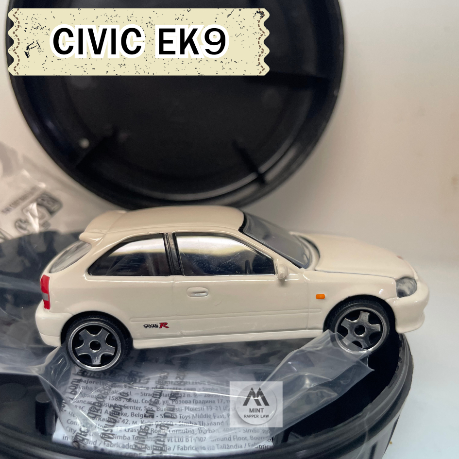รถเหล็ก Majorette Honda CIVIC EK 9 [ มีทั้งในซีล และ นอกแพ็ค ]