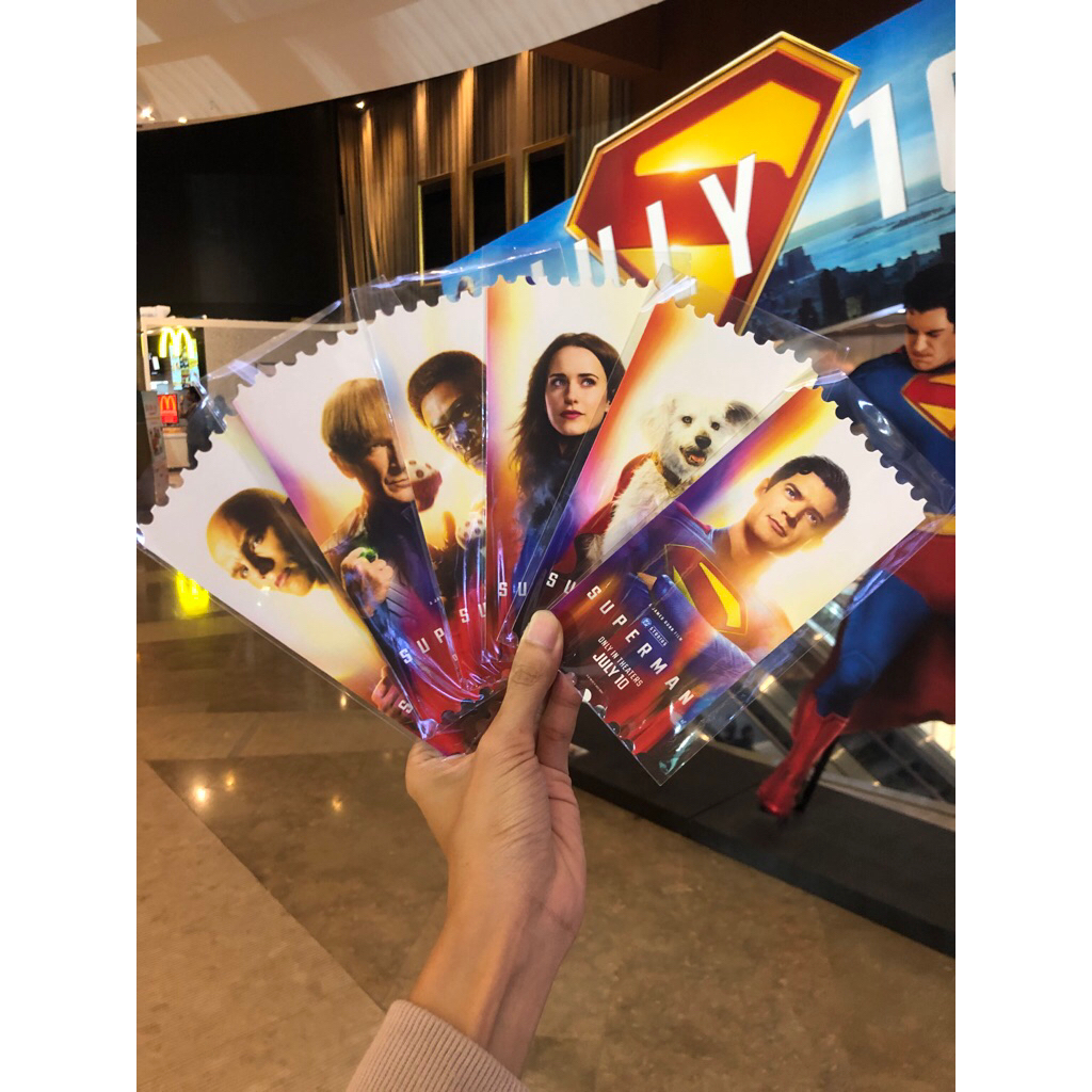 ตั๋วสะสม Superman ซุปเปอร์แมน SF+ Collectible Ticket จาก SF cinema