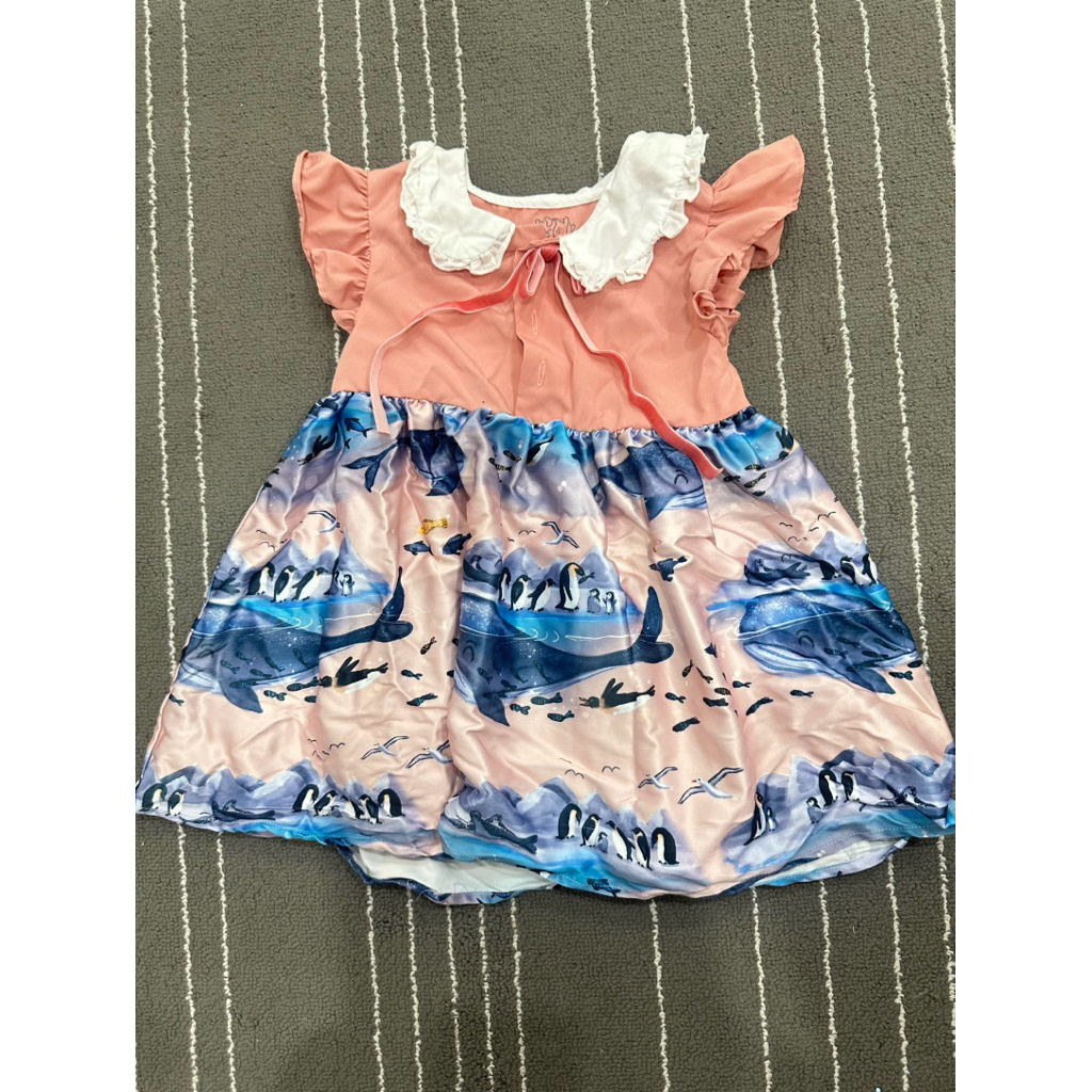 Tiny Whale dress 3T/used