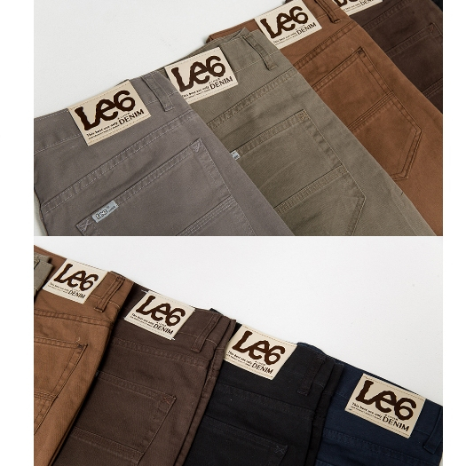 กางเกงขายาวผู้ชาย ทรงกระบอก (28-44) 5 สี no.107