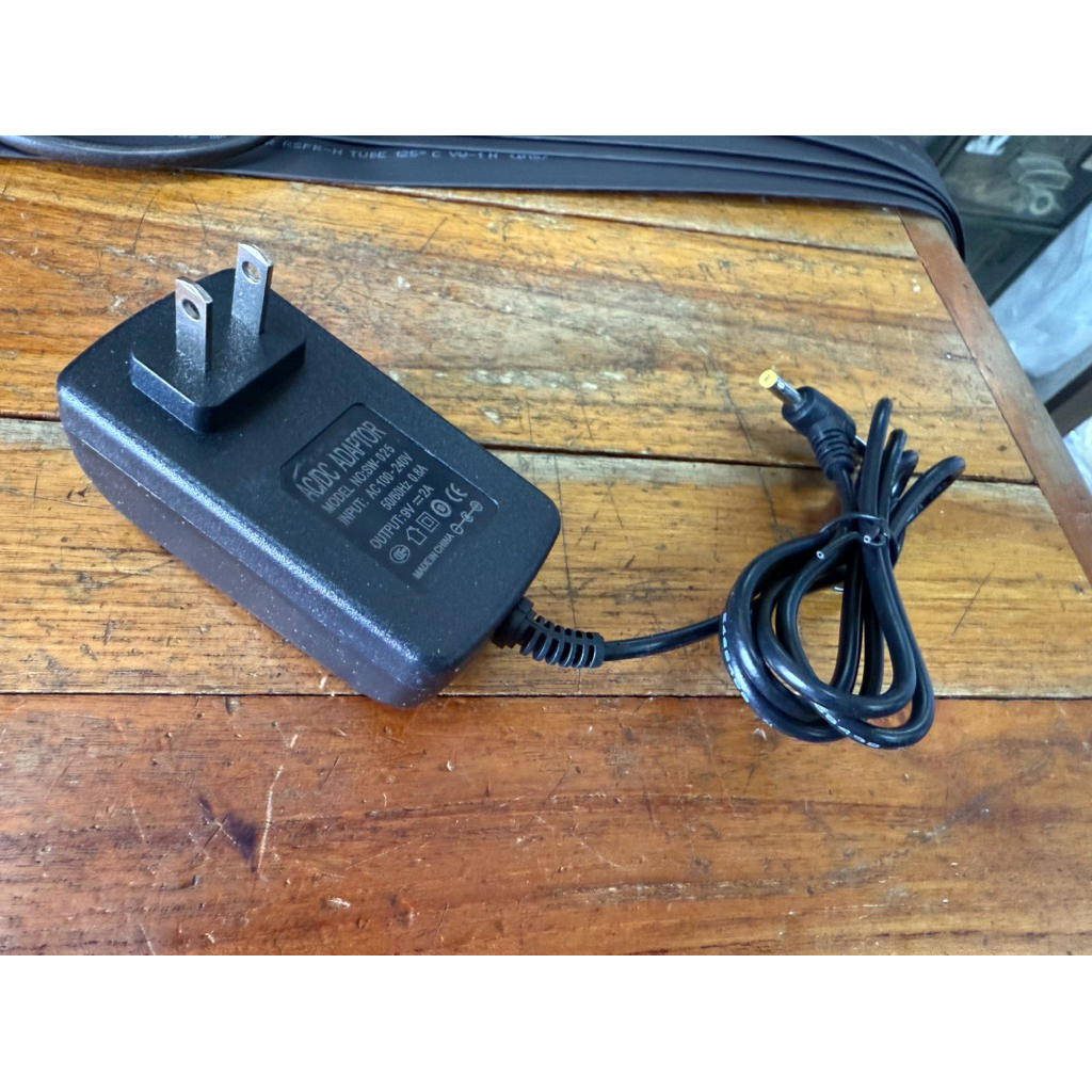 อะแดปเตอร์ 9V 2A หัวแจ๊ค เล็ก+ใหญ่