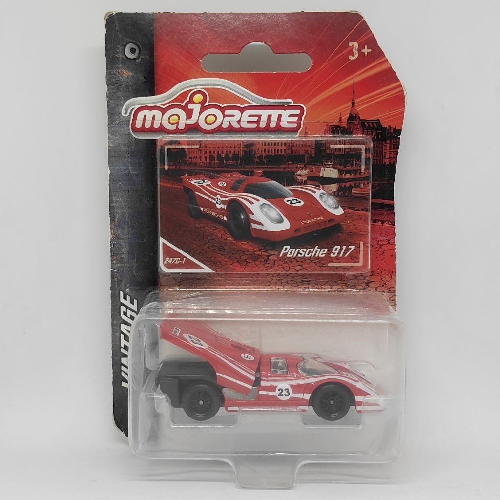 Majorette Porsche 917 No.23 (Vintage) ในแพค