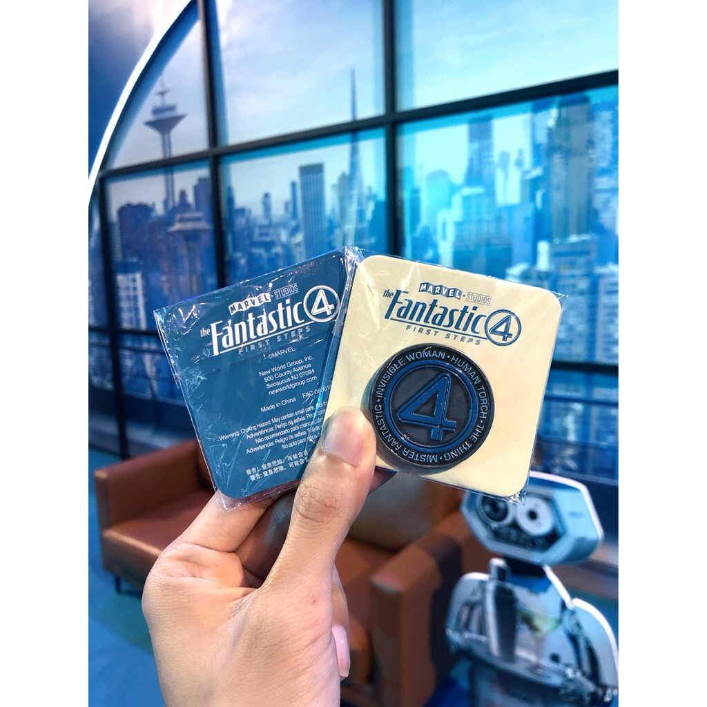 (ทักขอลด30%) เหรียญสะสม The Fantastic 4: First Steps แฟนแทสติกโฟร์ เหรียญสะสม Collectible Coin จาก M