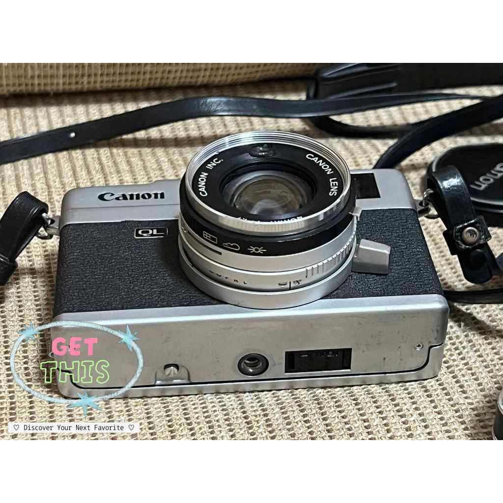 กล้องฟิล์ม Canon Canonet QL17 มือสอง (พร้อมส่ง)