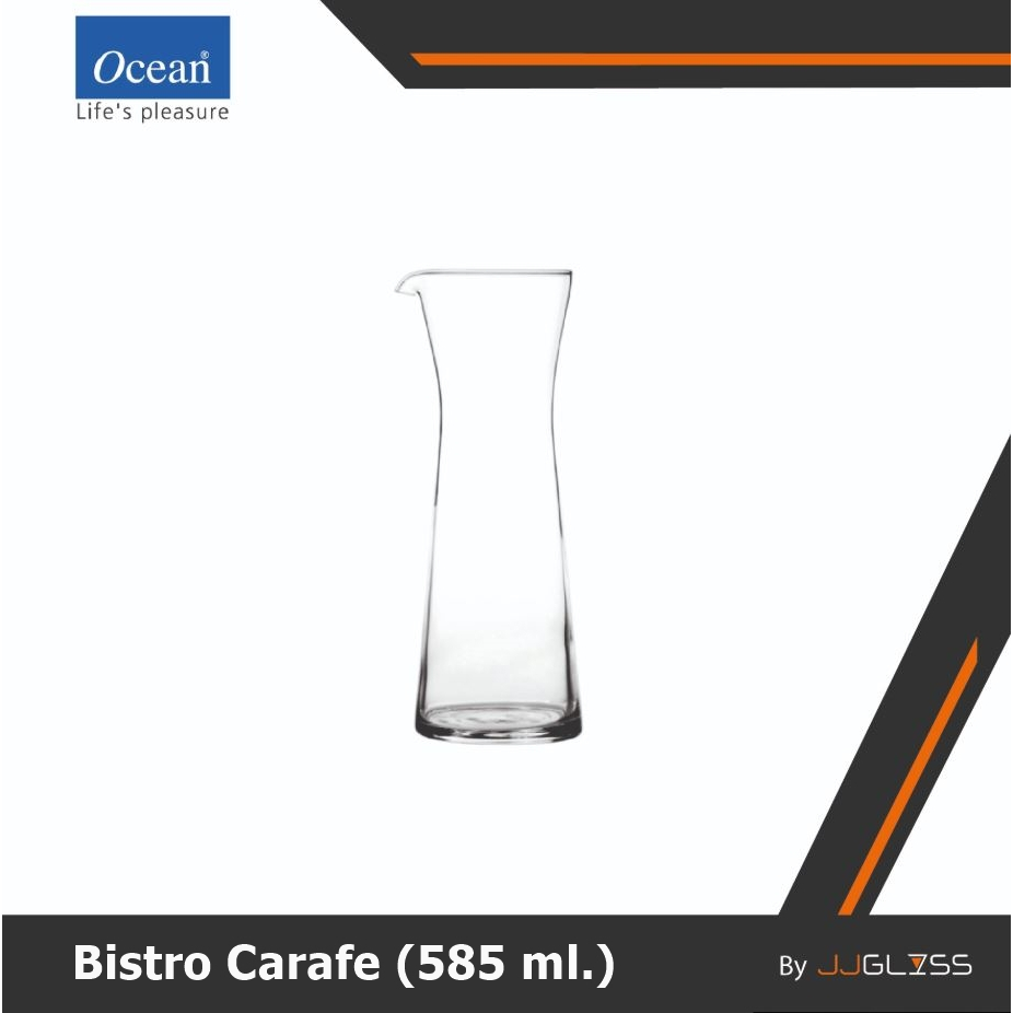 JJGLASS - (Ocean)  V13621 Bistro Carafe (585ml.) เหยือกแก้ว เหยือกบิสโทร เหยือกโอเชี่ยน