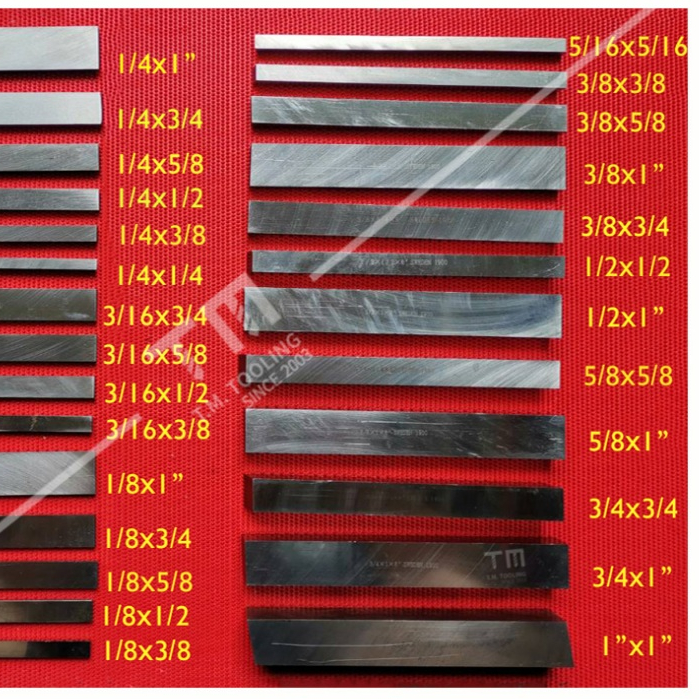 มีดขาวเหลี่ยม ตัด กลึง ไส มีดเหลียมแบน หุน สวีเดน เกรด 1900 ขนาด 1/8 หุน - 3/8 หุน ******ราคา 1ชิ้น / รายการ***** - รูปที่ 2