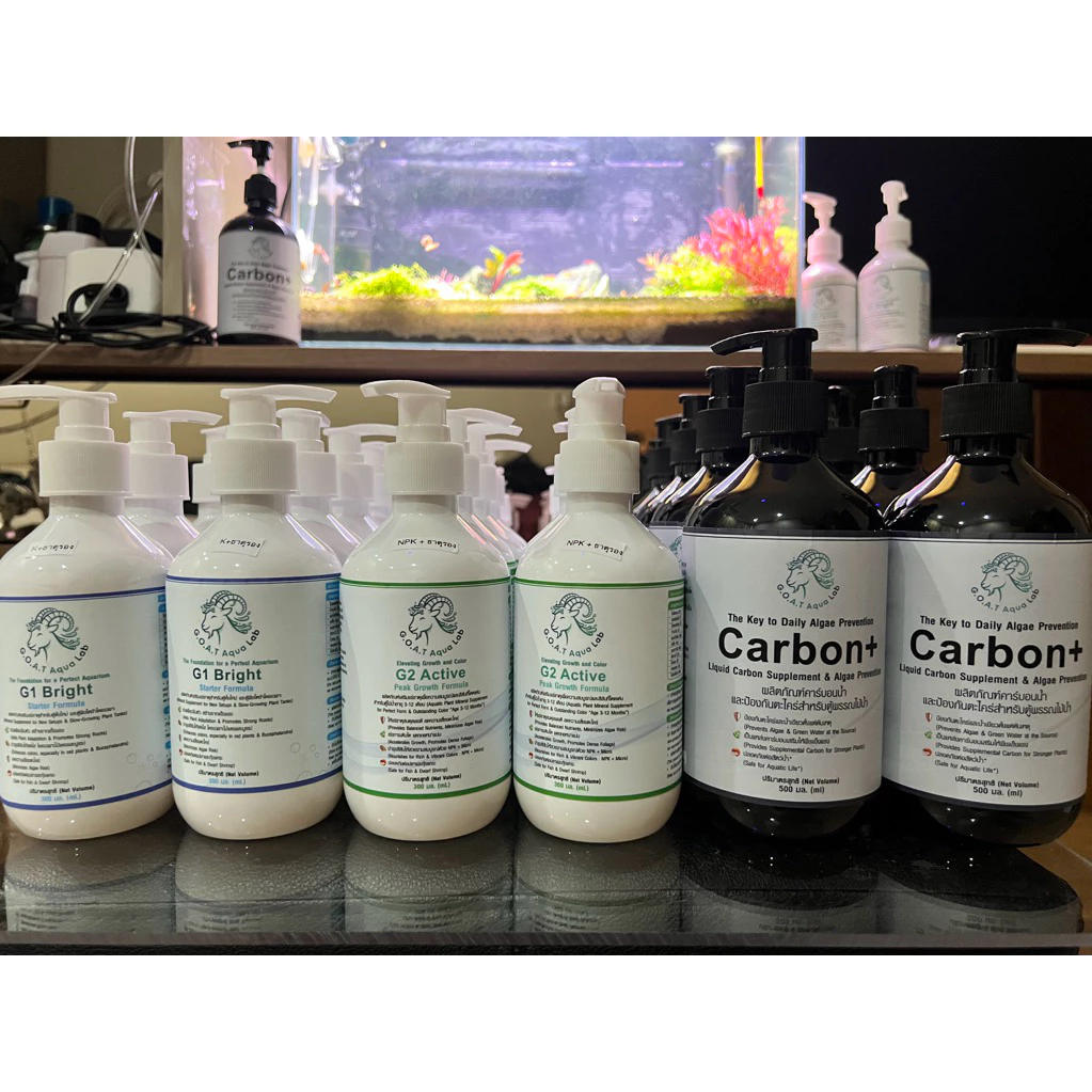 (ส่งด่วน)Carbon+ คาร์บอนน้ำ 500ml ลดตะไคร่น้ำในตู้ปลา liquid carbon ปลอดภัยต่อกุ้งและปลา thumbnail 8