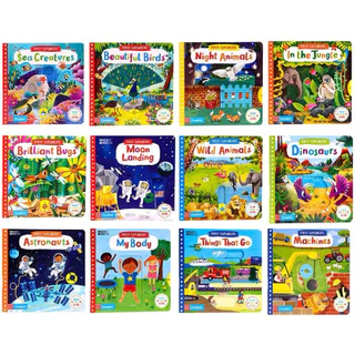 หนังสืออ่านภาษาอังกฤษสำหรับเด็ก นิทานเด็ก บอร์ดบุ๊ค Campbell busy book หนังสือเลื่อนขยับ (012077585521)