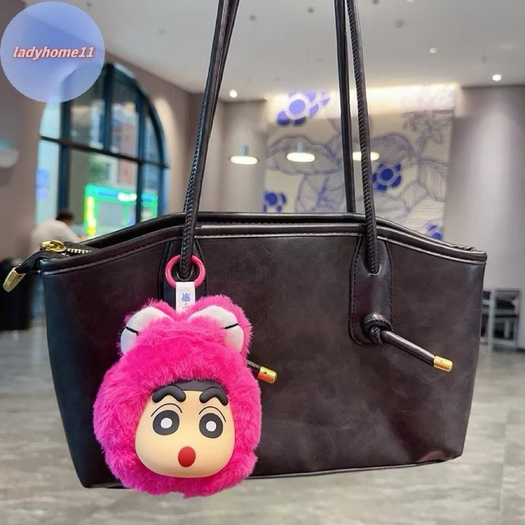 ร้าน🇹🇭 พร้อมส่ง✨ พวงกุญแจ ชินจัง ลิขสิทธิ์แท้ Crayon Shinchan Doll Buckle Animal Costume Plush Keychain by Futabasha - รูปที่ 7