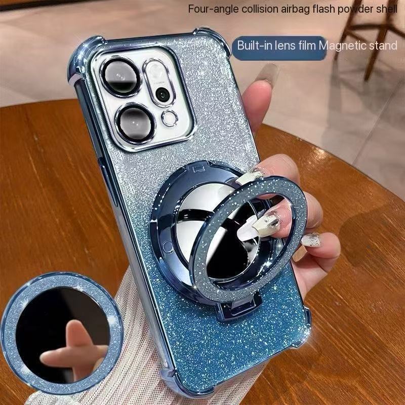 เคสขอบสี กันมุม สําหรับOppo Reno15 Renno15Pro Max Reno14 Pro Reno14F Reno13 Reno13F กันกระแทกสี่มุม เคสทูโทน 2in1