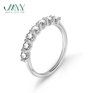 MYY แหวนเพชร แหวนเพชรแถว แหวนผู้หญิง แหวนแถว ชุบแท้ แพลทินัม…