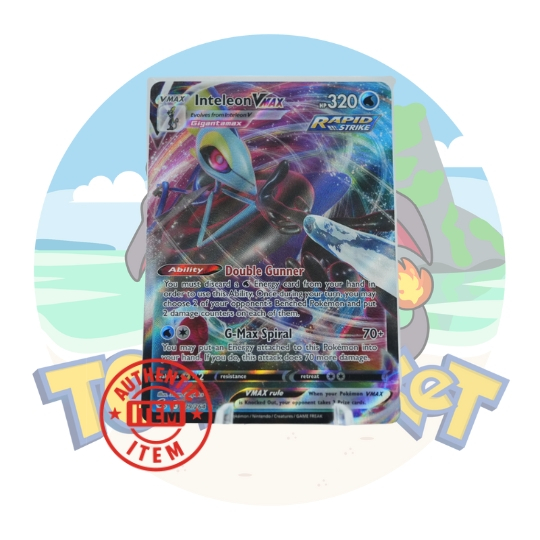 Pokemon Card "Inteleon VMAX 079/264" ENG Fusion Strike