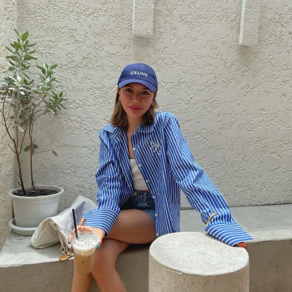 ส่งต่อ NAPATVOGUE - NPV BASIC SHIRT เสื้อเชิ้ตปัก npv