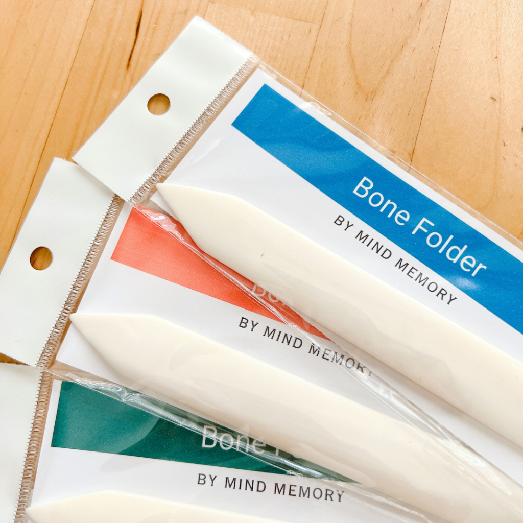 Bone folder กระดูกแท้‼️ สำหรับรีดกระดาษ เย็บสมุด