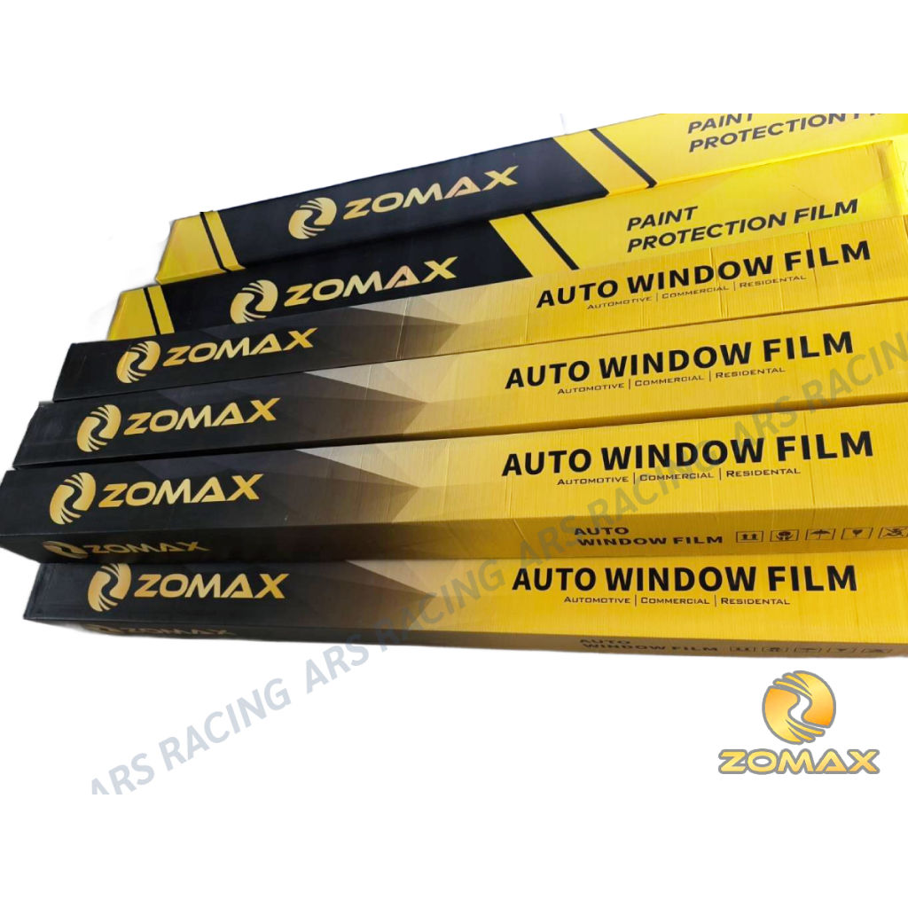 Zomax ฟิล์มใสนิรภัย Safety Window Film ฟิล์มนิรภัย Safety Window Film มีหลายความหนา (ยกม้วน 1.5*30M)