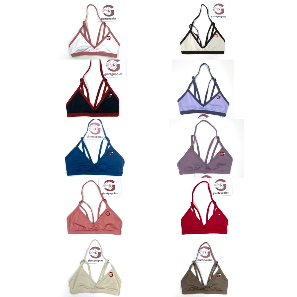 Gymshark พร้อมส่งแท้100% Minimal sports bra