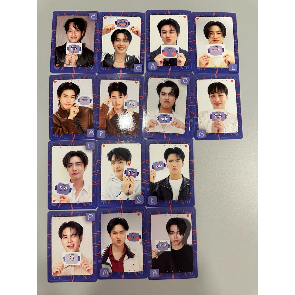 (พร้อมส่ง) 3/3 random card boy mood request มหกรรมนิยายนานาชาติ 2025 gmmtv
