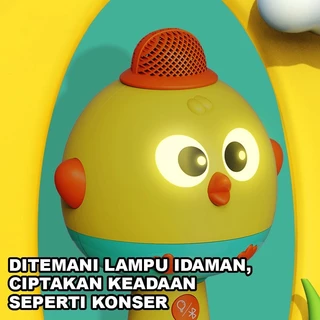 ไมโครโฟนของเล่นเด็กบลูทูธ🎤 | เปลี่ยนเสียง8แบบ+เอฟเฟกต์ดนตรี | ของเล่นเสริมพัฒนาการ3-6ปี