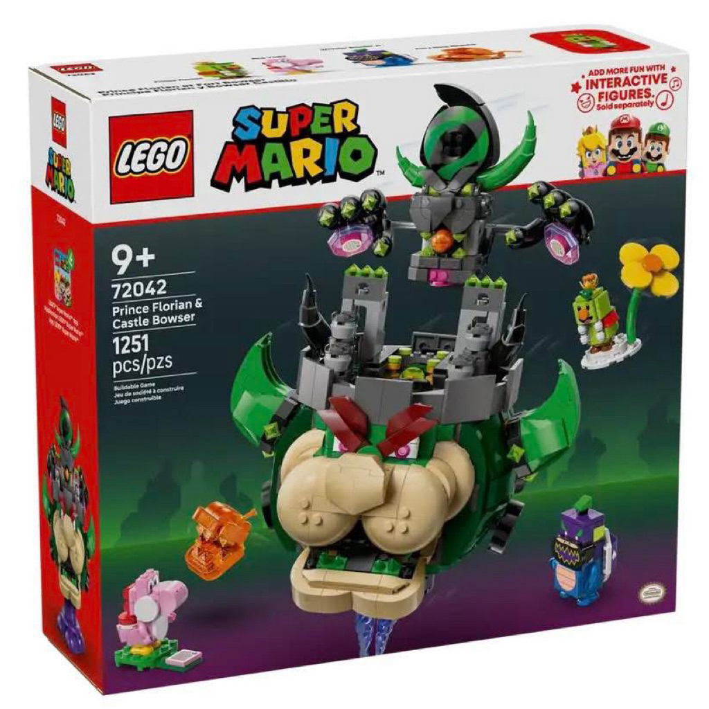 LEGO® Super Mario™ 72042 Prince Florian & Castle Bowser