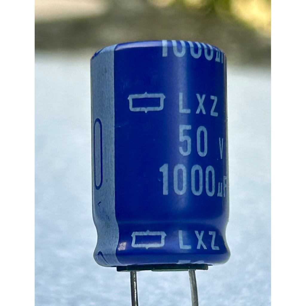 Capacitor ตัวเก็บประจุ 1000uF50V LXZ 105C (ของใหม่เก่าเก็บ) CHEMI-CON NIPPON