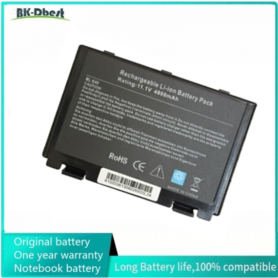 แบตเตอรี่ A32-F82 F52 สำหรับ Asus A32 F82 F52 K50ij K50 K51 K50ab K40in K50id K50ij K40 K50in K60 K6