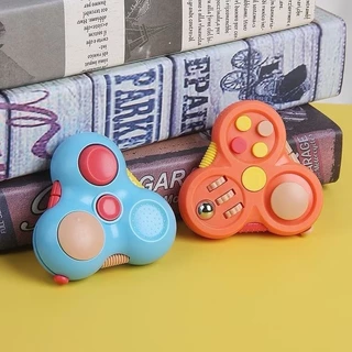 Boda ปุ่ม Sensory Controller การหมุนเกมลดความเครียดสำหรับเด็กเดินทาง L326