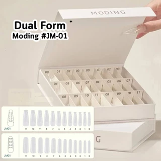 MODING🇨🇳 Dual Form JM/NQJM ดูอัลฟอร์ม 2แบบ หลายทรง ขึ้นทรงต่อเล็บPolyGel/ต่อเล็บเจล ดูโอฟอร์ม