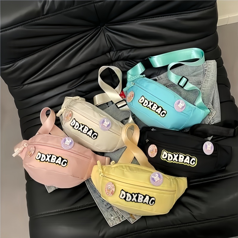 พร้อมส่ง กระเป๋าคาดอก สไตล์เกาหลี เรียบง่าย แฟชั่นมาใหม่ฮิตมากตอนนี้ แฟชั่นฤดูใบไม้ผลิ มีซิปDDXBAG