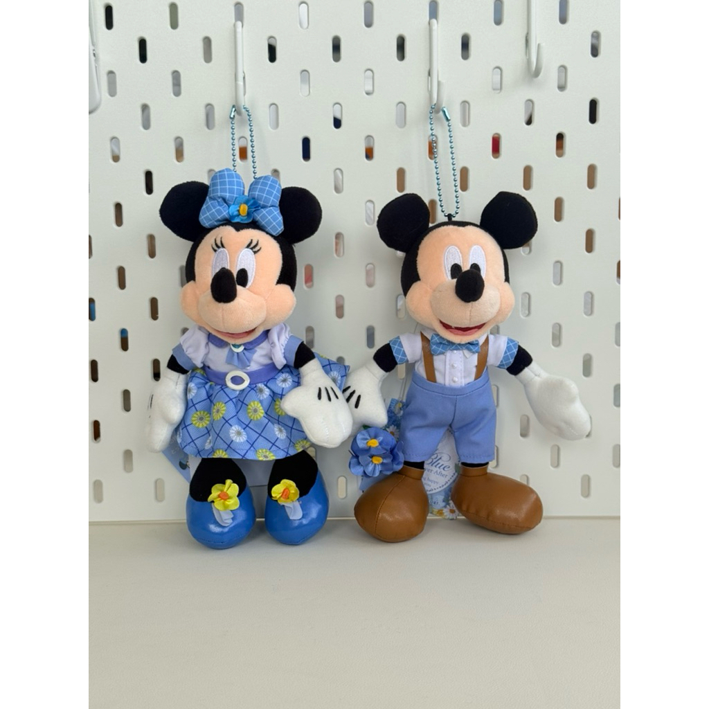 พร้อมส่งที่ไทย ✅ พวงกุญแจ Mickey & Minnie Mouse Disney Japan 🇯🇵