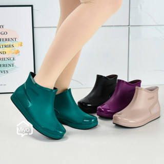 รองเท้าบูทกันฝน/ลุยฝน ผู้หญิงรุ่นฮิต กันน้ำ กันลื่น สีสันสดใ…