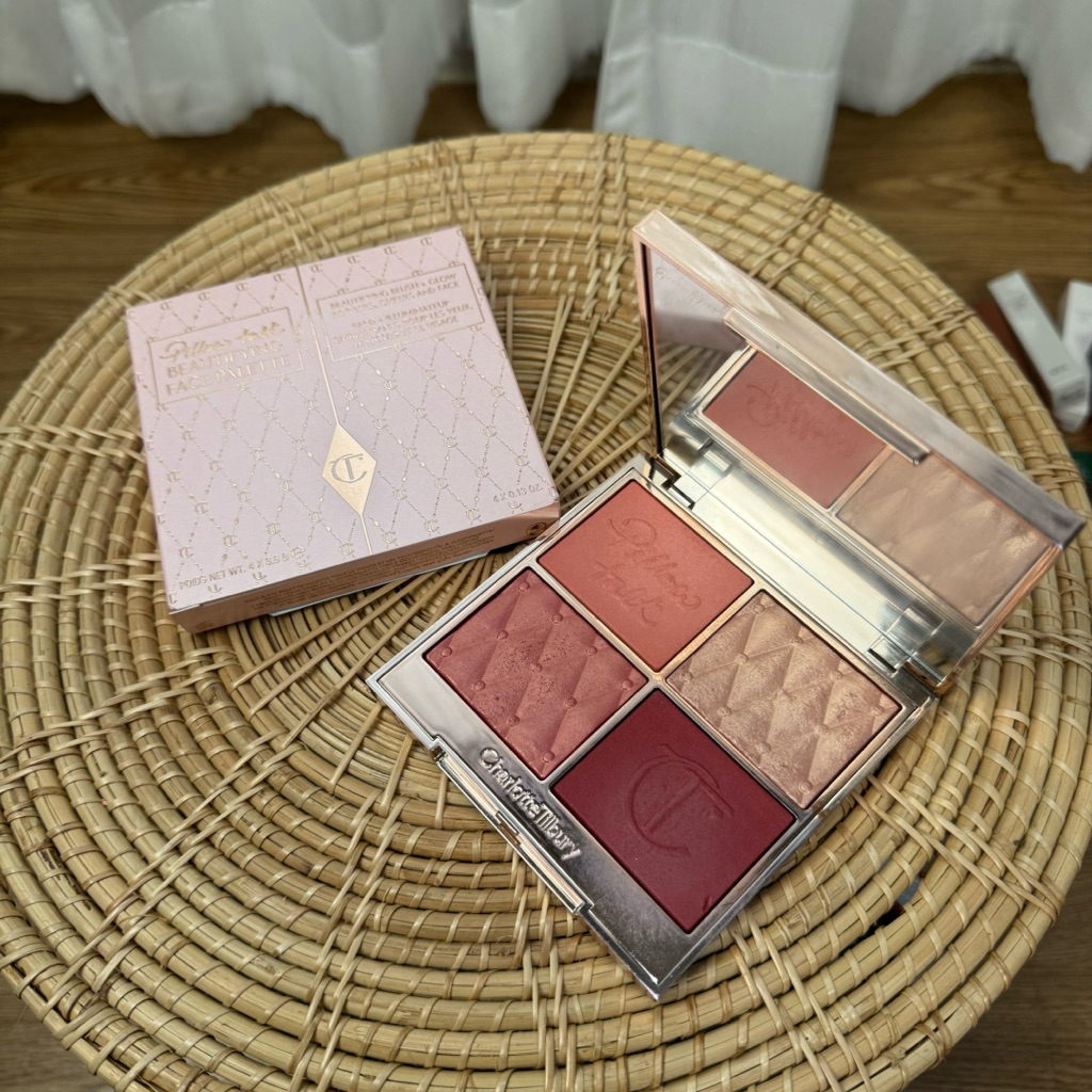 [ส่งต่อUsed]hourglass ,Charlotte พาเลท ,tarte,Tomford lip gloss,kiko milano,cover mark ,FENTY beauty