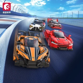 [พร้อมส่ง] Sembo Block บล็อคตัวต่อ รถแข่ง FAMOUS CAR ฝึกสมาธิและความอดทน