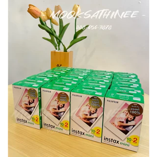 ของแท้ 💯 Instax mini film ฟิล์มโพลารอยด์ กล่อง 10/20 ใบ (ล็อต2027)