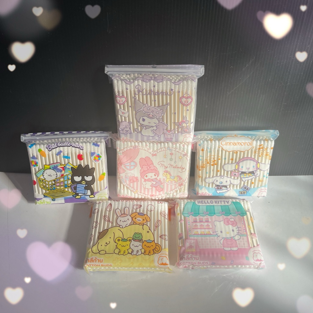 Cotton Budsสำลีก้านฝ้ายแท้ปราศจากสารเรืองแสงมี100ก้าน