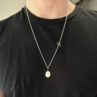 Cheewa Studio | silver925 | classic OT chain necklace สร้อยเงินแท้ตะขอ OT (*เฉพาะสร้อย ไม่รวมจี้)