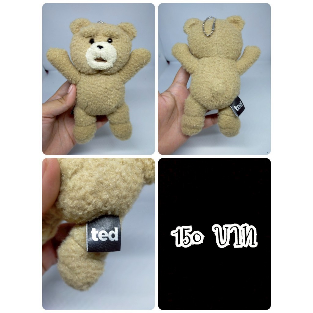 Ted#Ted Bear#หมีเท็ดดี้#หมีเทด#หมีไม่แอ๊บ แสบได้อีก#งานพวงญี่ปุ่นมือสอง